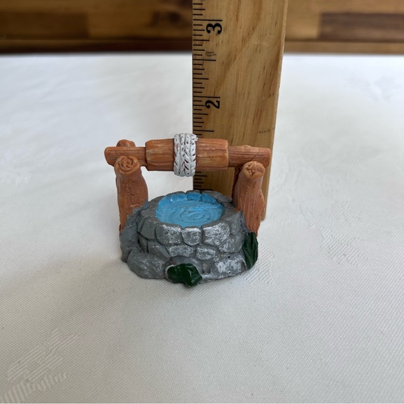 Fairy Garden Miniature Set Cottagecore Decor Bundle. Houses, Wells, Bridge, Sign - Picture 11 of 16